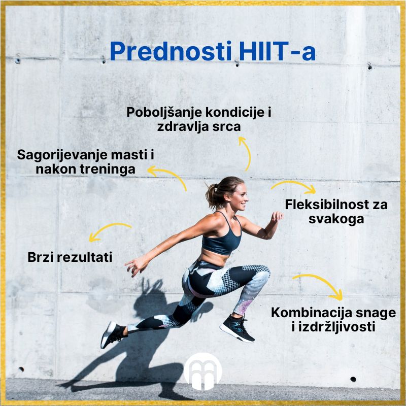 (Chorvatština) Výhody HIIT